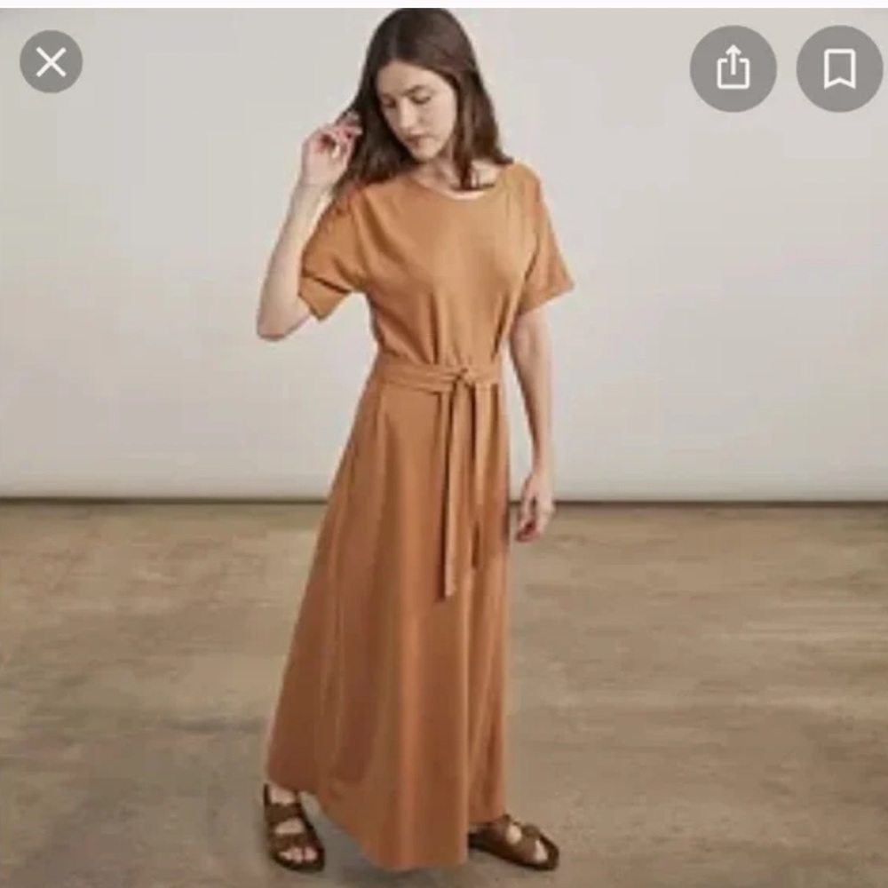 Elizabeth and James | Faux Wrap Maxi Tshirt Style Dress Size XL